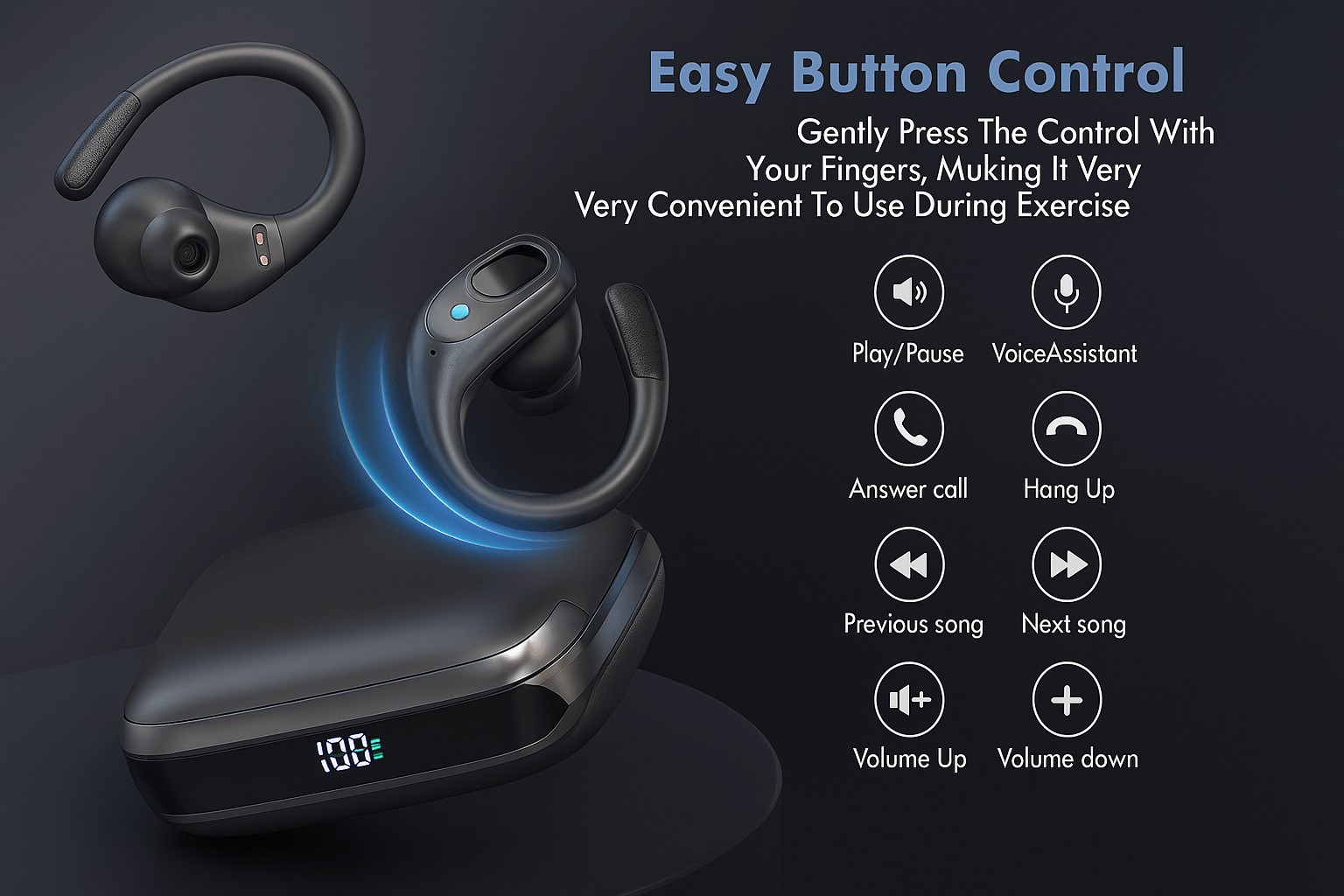 Wireless Earbuds Image 1